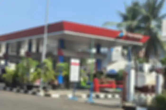 Foto ilustrasi SPBU Pertamina.