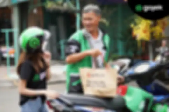Ilustrasi driver Gojek di Vietnam
