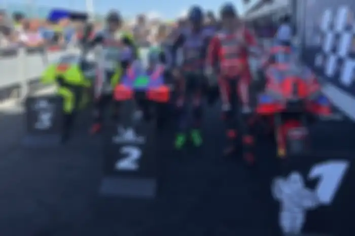 Kompaknya murid Valentino Rossi yang menguasai barisan depan di kualifikasi MotoGP San Marino 2024, Marc Marquez cuma segini.