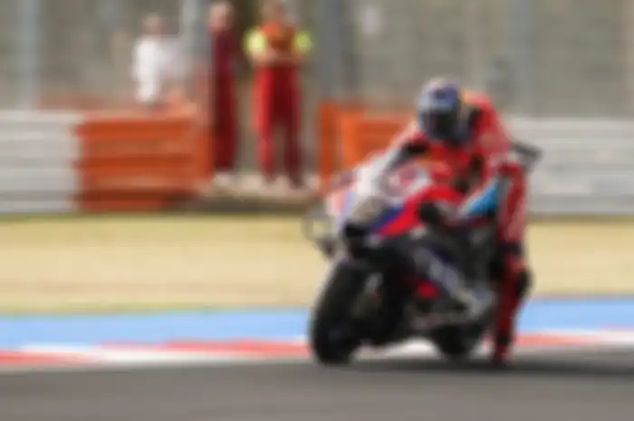 Test rider Honda, Stefan Bradl turun wildcard MotoGP San Marino 2024, Minggu (8/9/2024). 