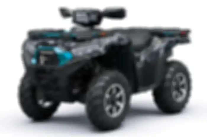 Foto ilustrasi motor baru roda empat Kawasaki Brute Force 750, bisa pakai Pertalite kah?