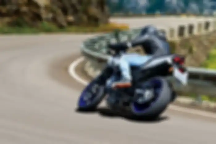 Tampak belakang motor baru Suzuki SV650X 2025.