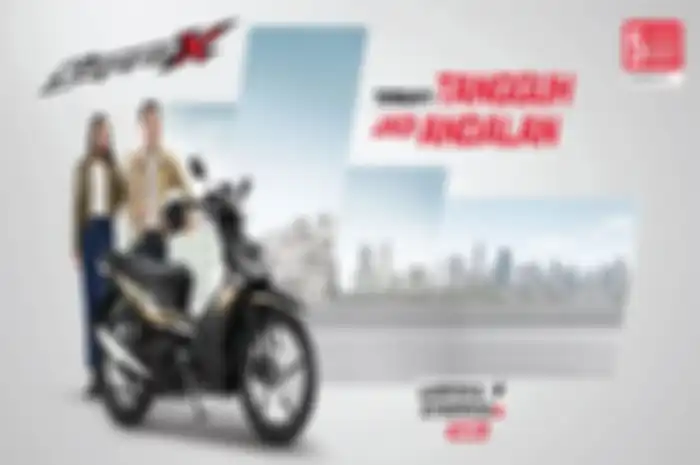 Tampilan Honda Supra X 125, cicilan termurah motor baru tersebut cuma segini.