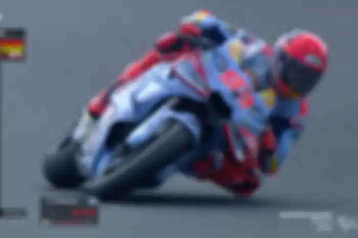 Pembalap Gresini Racing Marc Marquez tercepat di FP1 MotoGP Emilia Romagna 2024 di Sirkuit Misano (20/9/2024).