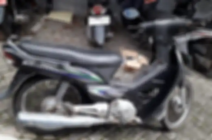 Kantor BPS Kalimantan Timur lelang motor murah berupa Honda Kirana 125.
