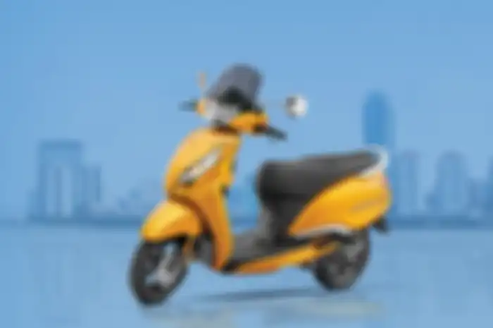 Foto ilustrasi motor baru TVS Callisto 125, segini cicilan termurah tipe ini.