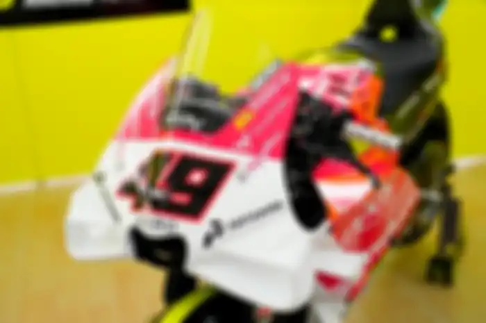 Livery tim Valentino Rossi buat MotoGP Mandalika 2024