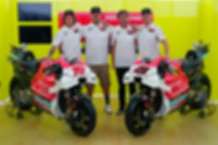 Pertamina Enduro VR46 Racing dengan livery buat MotoGP Mandalika 2024