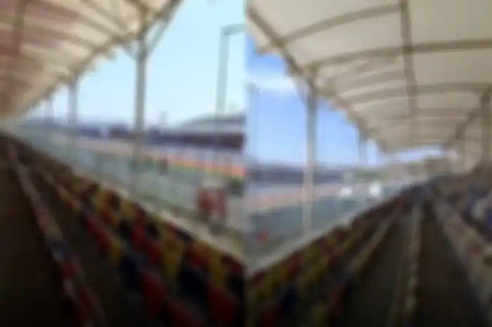 Ilustrasi Premium Grandstand Sirkuit Mandalika.
