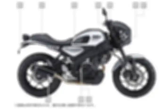 Yamaha XSR dengan kit cafe racer resmi buatan pabrikan