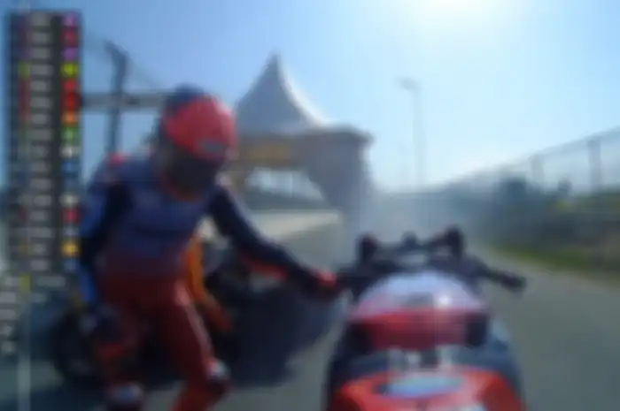Terbongkar Marc Marquez Motor Marc Marquez yang Terbakar Adalah Motor Cadangan Motor Asli Alami Masalah Ini