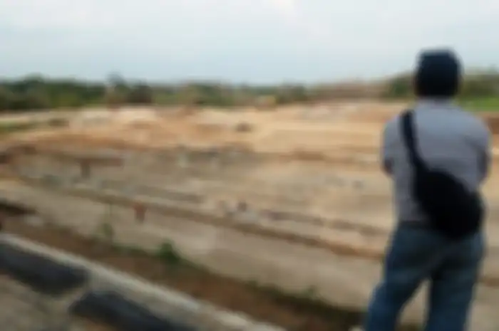 Pembangunan sirkuit balap motor baru di Kecamatan Parang, Kabupaten Magetan, Jawa Timur.