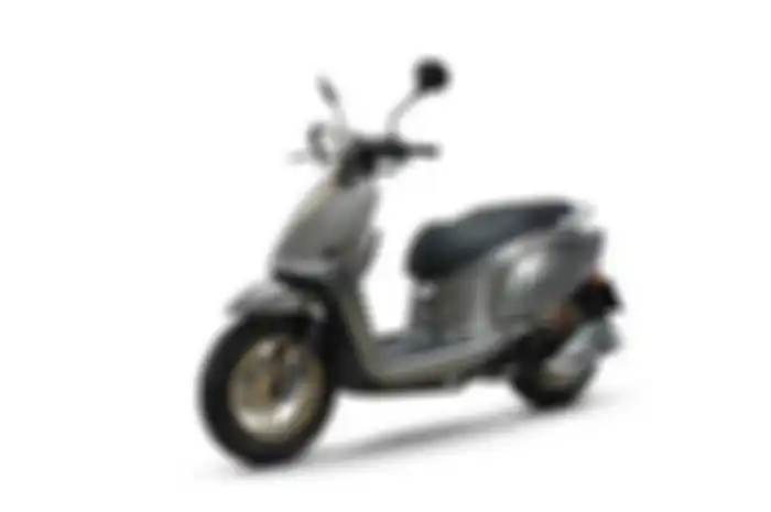 Tampilan motor baru penantang Vespa, WMoto Letbe Neon punya cicilan termurah segini.