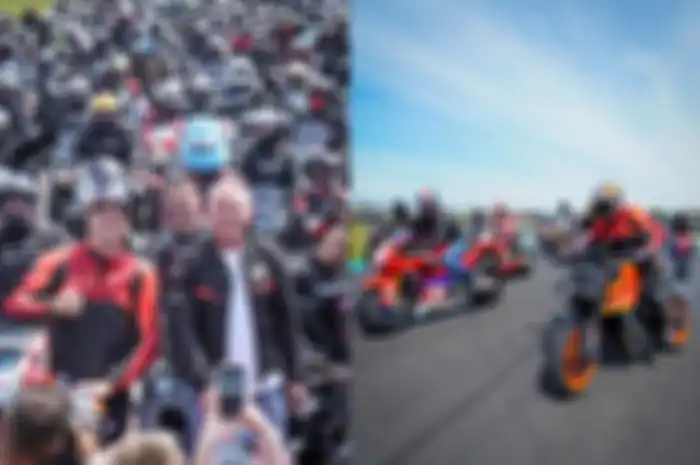 Jack Miller dan Mick Doohan keliling sirkuit Phillip Island