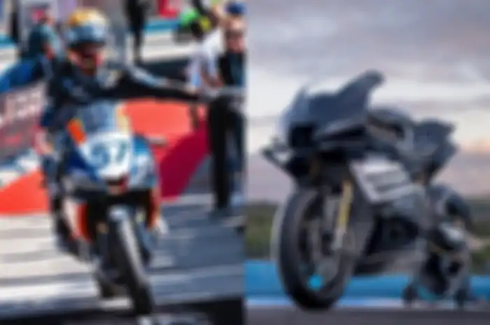 Aldi Satya Mahendra dapat kado motor balap Yamaha R9