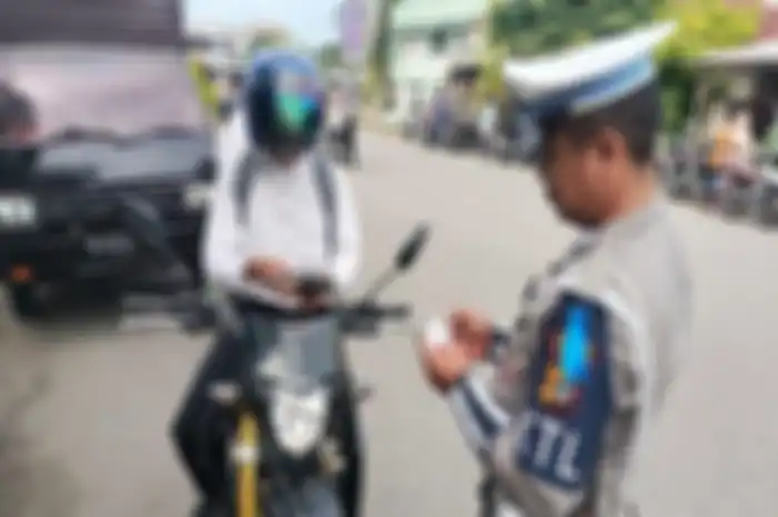 Foto ilustrasi razia Operasi Zebra 2024.