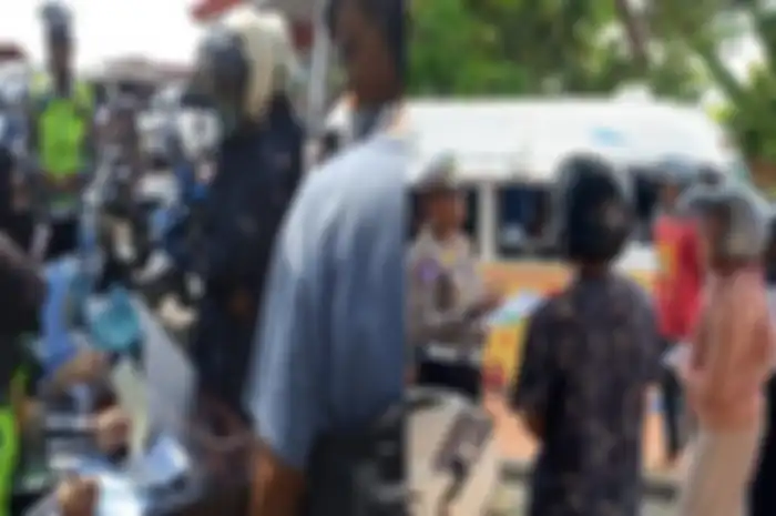 Momen penunggak pajak dan pelanggar lainnya kena razia Operasi Zebra 2024 di Bangka Belitung.