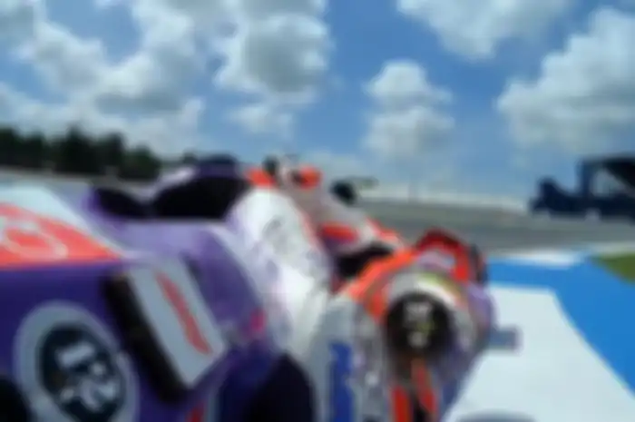 Ilustrasi tikungan terakhir Sirkuit Buriram host MotoGP Thailand 2024.