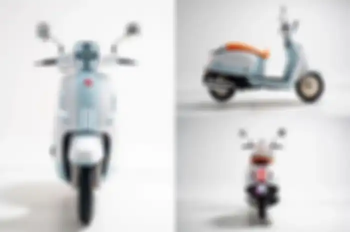 Tampilan luar motor baru Poje Kala 125 2024.