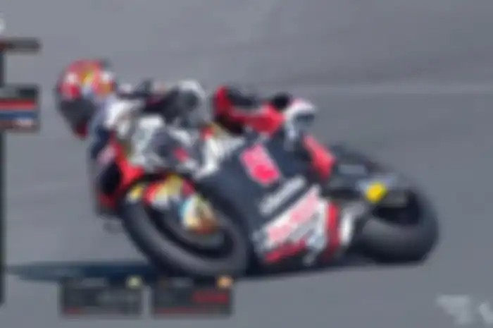 Rekan setim Mario Aji, Somkiat Chantra pakai livery spesial di Moto2 Thailand 2024, Jumat (25/10/2024).