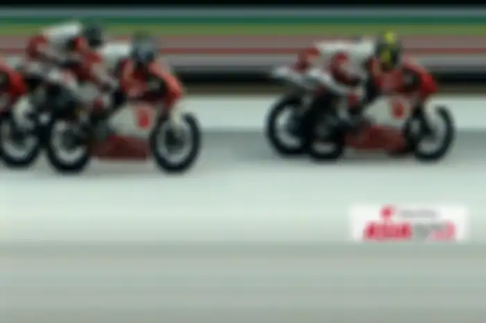 Chaos di Tikungan Akhir Pembalap Indonesia Kiandra Ramadhipa Menang di Race 1 Asia Talent Cup Thailand