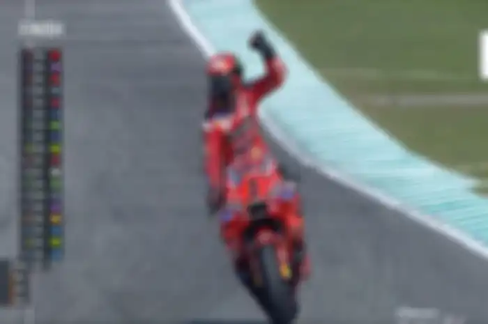 Pecco Bagnaia bikin Jorge Martin gagal juara dunia di MotoGP Malaysia 2024, Marc Marquez finis segini.