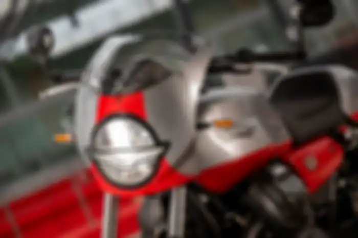 Moge baru Moto Guzzi meluncur di Indonesia, Selasa (5/11/2024). 