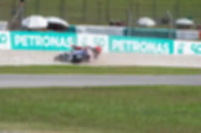 Momen Marc Marquez terjatuh di 2 seri terakhir MotoGP 2024.