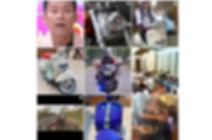 Denny Cagur rajin upload foto kegiatan motorannya di Instagram