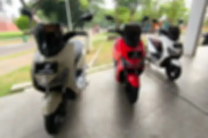 Foto ilustrasi motor listrik yang mendapatkan subsidi di tahun ini.