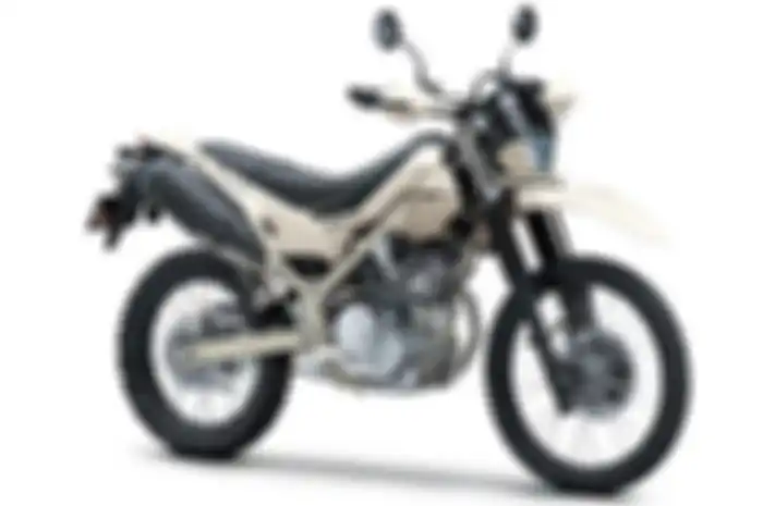 Motor trail baru Kawasaki.