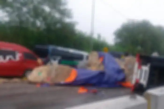 Setidaknya sudah ada 10 kecelakaan Tol Cipularang yang tercatat. Sebagian besar, kecelakan terjadi di titik yang hampir sama (Humas Jasa Marga via Kompas.com)