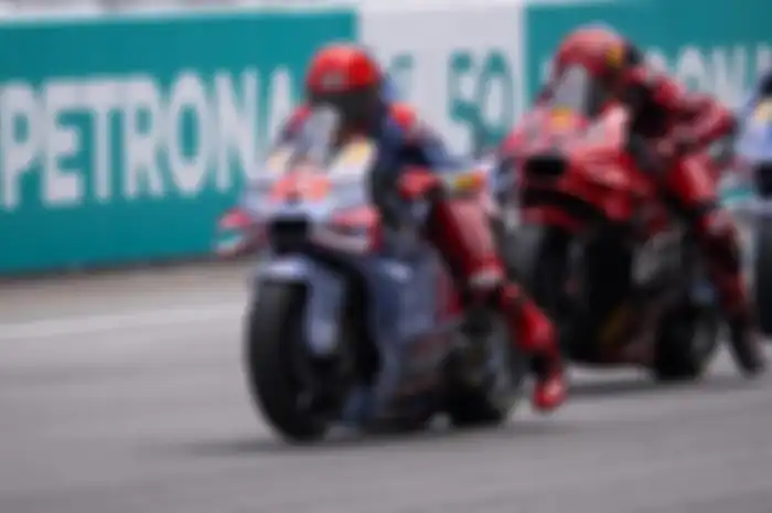 Marc Marquez tetap bisa senyum meski Jorge Martin atau Pecco Bagnaia yang juara dunia MotoGP 2024.