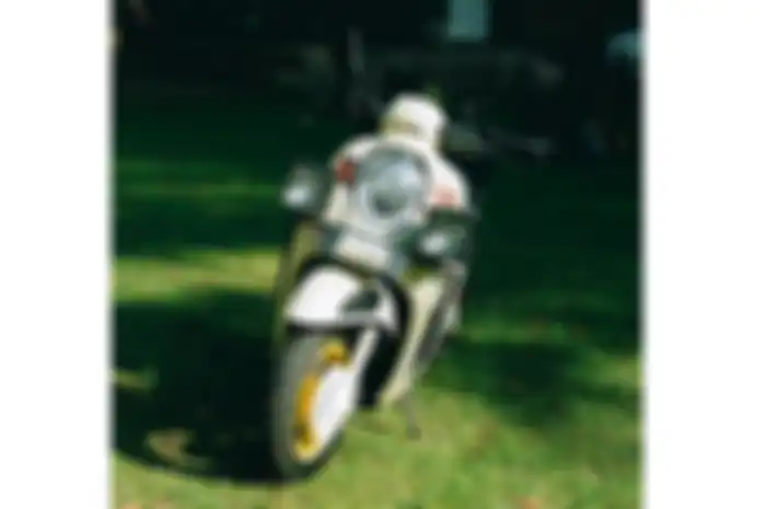 Modifikasi motor Honda Scoopy Cross karya Gashakon Bandung.