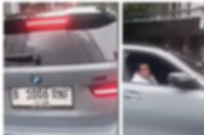 Ramai di Media Sosial Video BMW Tabrak Motor Pengangkut Galon di Jakarta Selatan Akibat Tidak Sabar Saat Macet