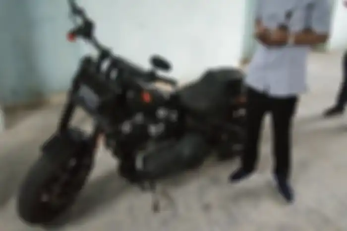 Tampang motor murah Harley-Davidson yang dilelang dengan harga menarik.