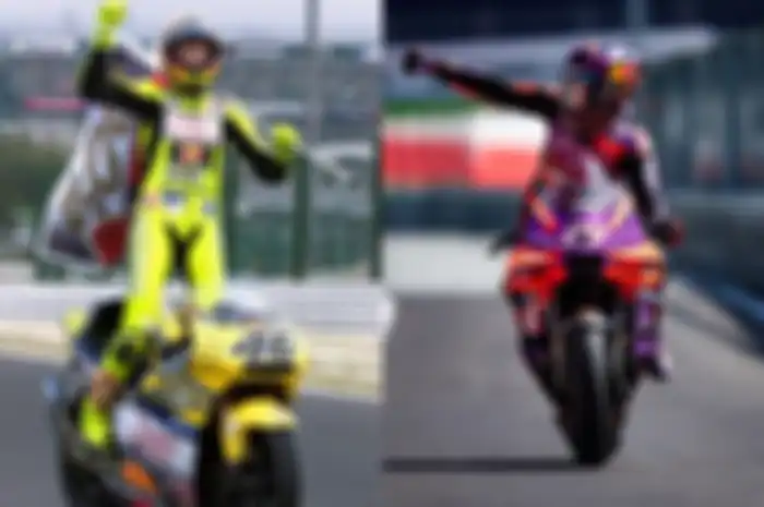 Valentino Rossi dan Jorge Martin dua pembalap tim satelit yang bisa juara dunia