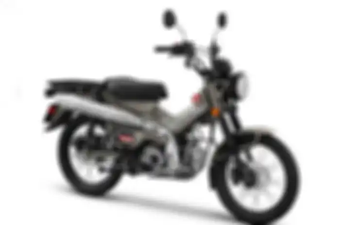 Motor bebek petualangan Honda CT125 versi 2025 muncul dengan pilihan dua warna baru.