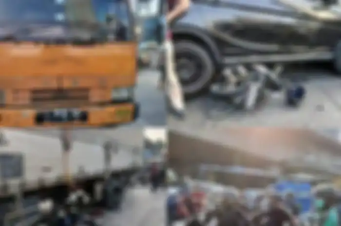 Breaking news, kecelakan maut kembali terjadi melibatkan truk rem blong di daerah Slipi, Jakarta Barat.