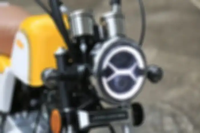 Tampang motor baru Jincheng Wukong 110 penantang Honda Monkey lebih murah dibandingkan BeAT.