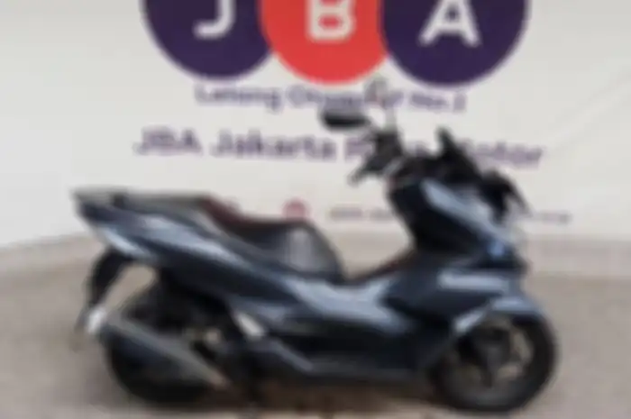Tampilan motor murah Honda PCX 160 yang dilelang di Jakarta.