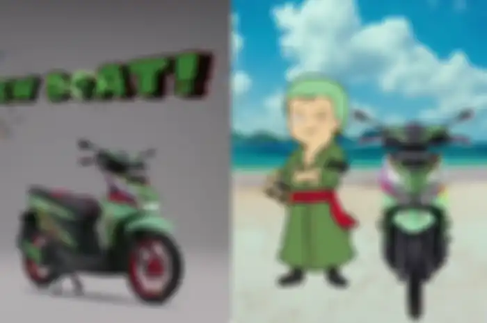 Astra Honda Motor (AHM) merilis Honda BeAT edisi khusus Roronoa Zoro salah satu karakter di serial One Piece.