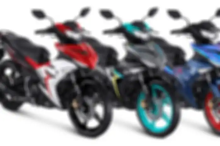 Pilihan warna baru Yamaha MX-King 150 2025, makin gagah dan sporty.