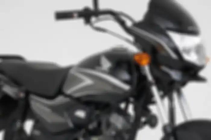Tampang motor baru Honda CB 100 2025 yang meluncur belum lama ini.
