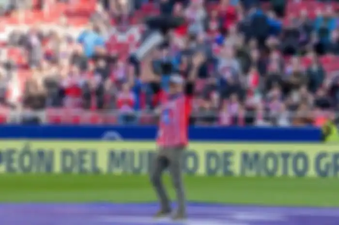 Jorge Martin mendapat sambutan meriah di kandang tim sepakbola Spanyol, Atletico Madrid.