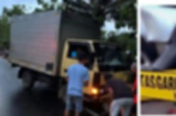 Kecelakaan di Pacitan Jawa Timur, motor Honda BeAT coba menyalip malah tabrak mobil boks, Minggu (15/12/2024). Dua korban patah kaki. 