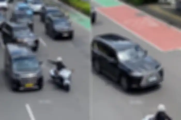 Akhirnya terungkap siapa pemilik mobil plat RI 36 yang viral