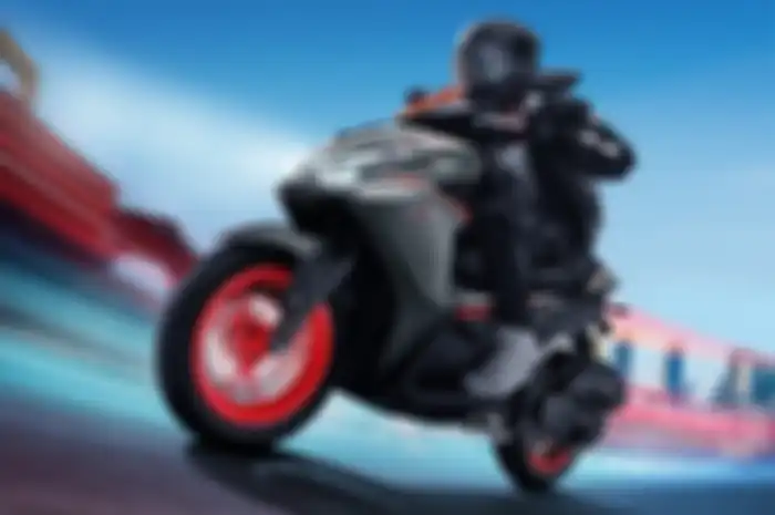 Foto ilustrasi motor baru Yamaha Aerox Alpha.