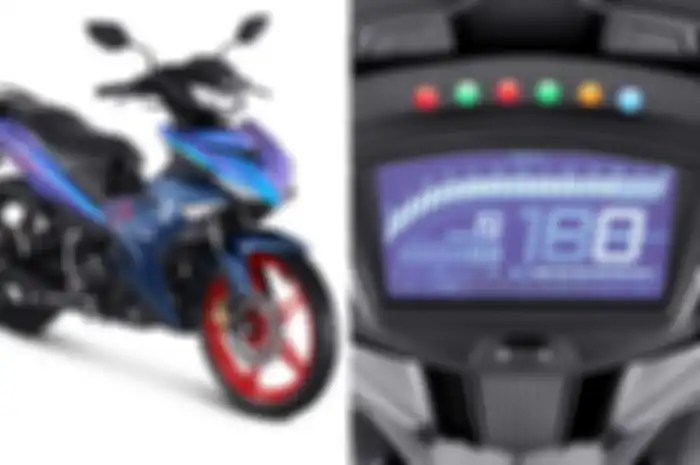 Yamaha MX King 150 gen 2 pakai lampu LED dan speedometer full digital