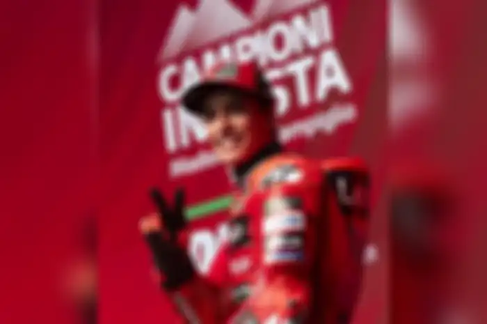 Pembalap Ducati Lenovo di MotoGP 2025, Marc Marquez.